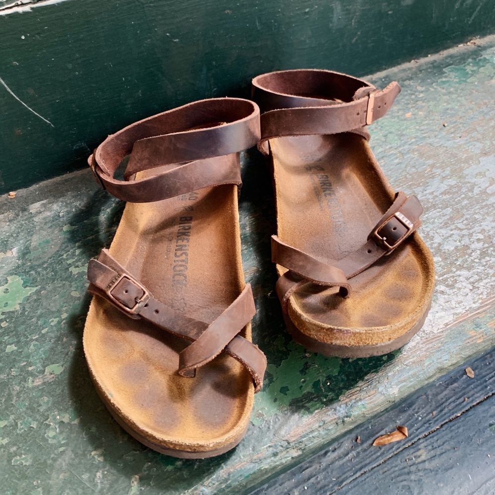 Yara Leather Birkenstocks